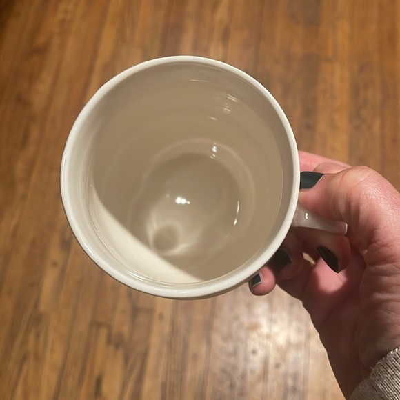 ANTHROPOLOGIE "A” Homegrown Monogram Floral Porcelain Mug - Picture 5 of 5